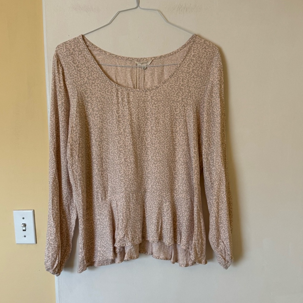 SIM & SAM blouse - size L - NWT - Anthropologie